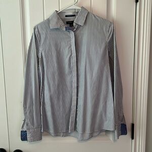 Lands end button down